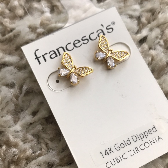 14K Gold Dipped Earrings - Picture 3 of 3